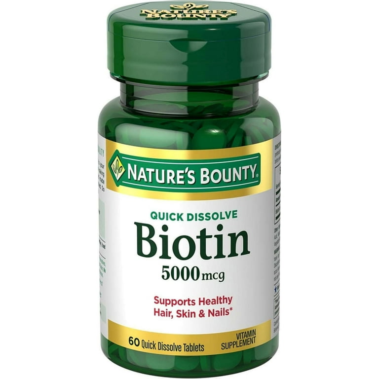 Biotin - 60 Quick Dissolve Tablets